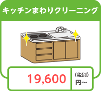 キッチンまわりクリーニング