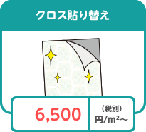クロス張り替え